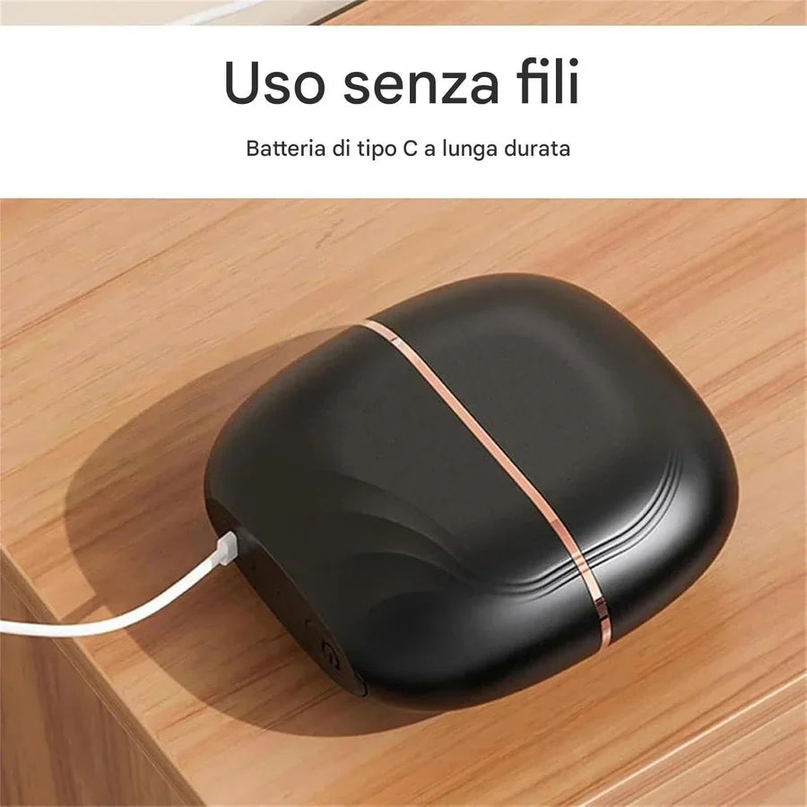 Mini Piastra Spazzola Capelli Lisci Ovunque